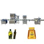 10-40 бутилки / мин Машина за пълнене с мед, стъпаловидна машина за зареждане с масло в мотор