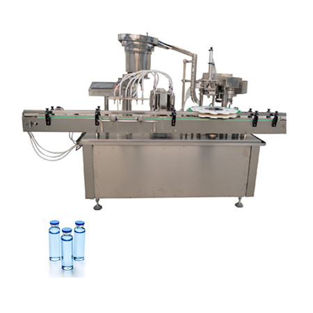 CE сертифицирана течен пълнител 30ml машина за пълнене на бутилки автоматична машина за затваряне