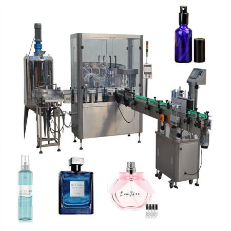 4000BPH малка бутилирана линия за производство на вода, автоматична машина за бутилиране на вода