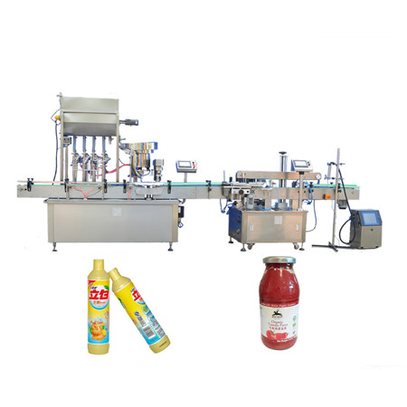 KA Полуавтоматичен пълнител с течен сапунен течен пълнител Промишлена инсталация / оборудване
