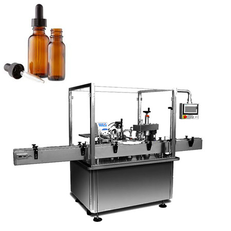 LM-YX2 автоматично пълнене на флакони, стъклена бутилка 250 ml пълнител и машина за затваряне