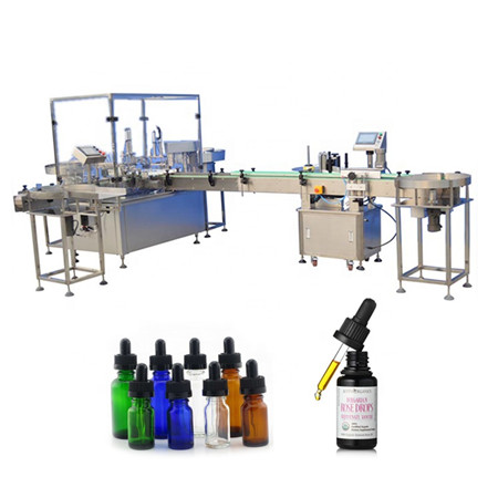 Полуавтоматична полуавтоматична машина за пълнене с медицински алкохол от 500 ml-1L