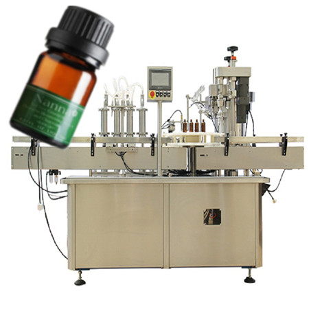 15ML 30ML Автоматична CBD E-Liquid Filler Машина за пълнене и запушване на бутилка с капкомер за етерично масло